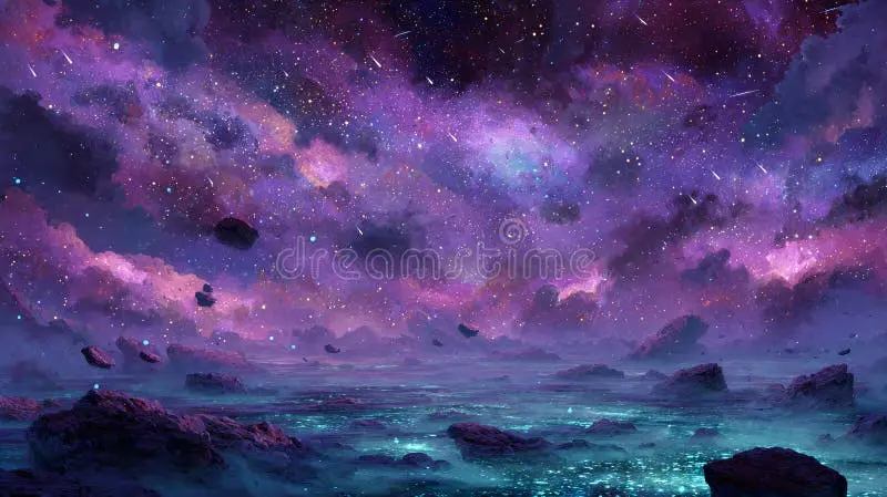 澳门新葡京宇宙星云梦幻背景